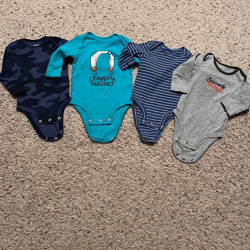 3M Boy Onesies